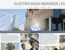 Tablet Screenshot of electro.com.sa