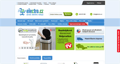 Desktop Screenshot of electro.cz